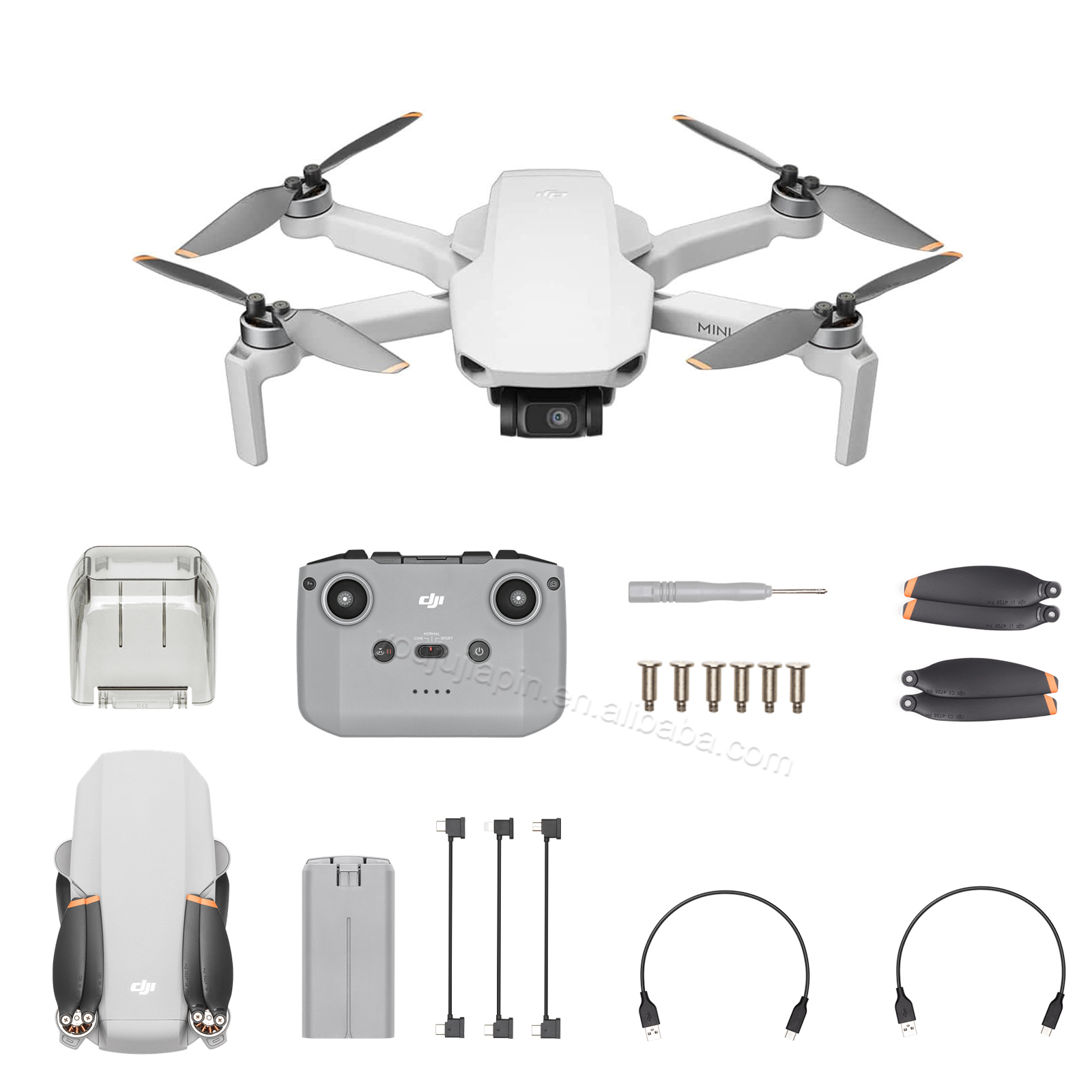 DJI Mini 4K Suitable for Beginners Stable Hovering 38kph (Level 5) Wind Resistance New Original Drone 10km Video Transmission