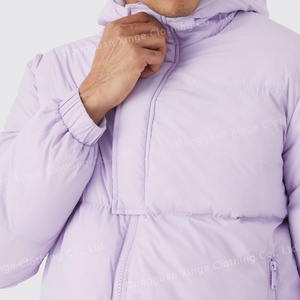 Veste d'hiver en duvet de haute qualité pour homme, style streetwear, personnalisable avec logo, pour l'extérieur - Product Image 3