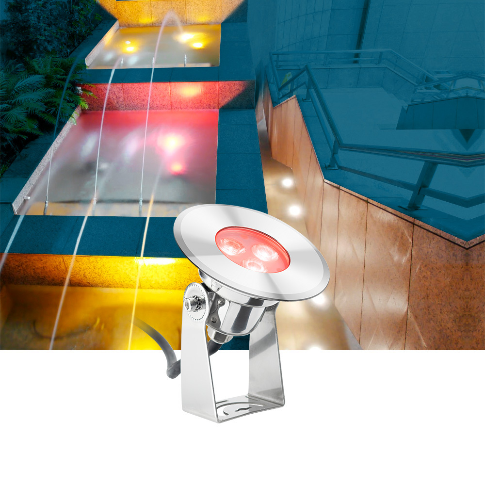 DC12V 5W RGB DMX512 Control Swimming Pool Light