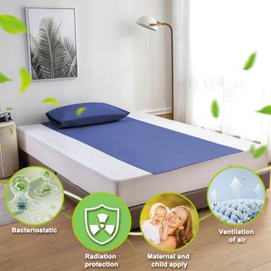 Sábana de Conexión a Tierra, Protección Contra la Radiación, Sábana Ajustable Desechable de Algodón para Dormir, Sábana de Conexión a Tierra para Hospital, Hotel, Hogar - Product Image 1