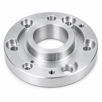 Bride en aluminium 6061 usinée CNC pour fixations aérospatiales, usinage CNC 5 axes direct usine avec finition de surface fine