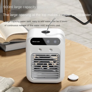 Mini Ventilateur Électrique USB Transfrontalier, Rafraîchisseur <span class=keywords><strong>d</strong></span>'<span class=keywords><strong>Air</strong></span> <span class=keywords><strong>Silencieux</strong></span> avec Pulvérisation Humidifiante pour Bureau et Dortoir - Product Image 4
