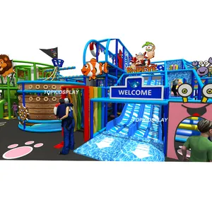 Equipo de área de juego interior para niños, comercial, ciudad divertida, certificado, ASTM TUV