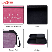 Étui portable pour stéthoscope avec poche, sac de transport médical OEM ODM pour accessoires d'infirmière, organiseur de stéthoscope Littmann
