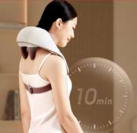 2023 Offres Sp￩ciales 5D t￪tes en silicone souple p￩trissage masseur de cou chauffant
