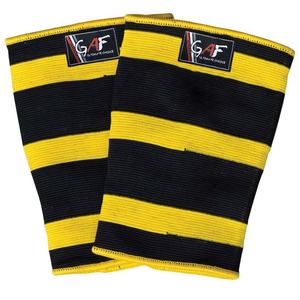 GAF Polyester Soulagement de la douleur Compression chaude Manchette à usage intensif Manchons de compression élastiques pour haltérophilie - Product Image 2