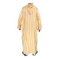 Abaya de luxe, abaya musulmane soudanaise bon marché, thobe à capuche, designs de thobe pour hommes adultes, Moyen-Orient, Maroc, 72 pièces