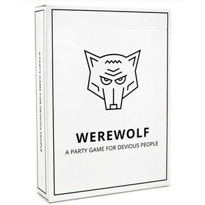 Jeu de société personnalisable en carton de la série Spot <span class=keywords><strong>English</strong></span> Wolf Killing, Les Loups-garous de Millers Hollow, pour les soirées en famille - Product Image 1