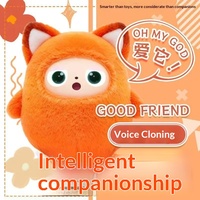 Chatbot vocal d'intelligence artificielle AI, animal de compagnie électronique en peluche, poupée Happy Family, taille réglable 11-30 cm, pour les 2-14 ans