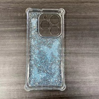 Coque de téléphone en TPU avec colle papillon pour TECNO POP8 POP9 Spark20C Spark40, compatible avec iPhone 17 16 15 14 13 12 11, étui de luxe scintillant