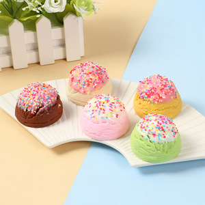 Artificial Ice <b>Cream</b> Balls PVC 5.5cm Customized Color Simulation Miniature Sculpture Colorful Ice <b>Cream</b> Ball Accessories - Product Image 4