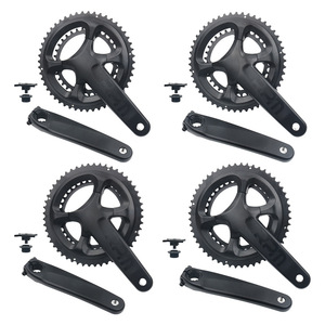 PROWHEEL RPM Vélo De Route Manivelle 110BCD 50/34T 52/36T 170/172.5MM 2x11S Pédalier BB BSA pour <span class=keywords><strong>Shimano</strong></span> <span class=keywords><strong>R7000</strong></span>/R8000 Vélo De Route Pédalier - Product Image 5