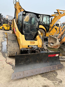 Chargeur sur chenilles compact Caterpillar, chargeur sur chenilles compact Cat 277c, chargeurs sur chenilles compact d'occasion, caoutchouc fourni, original, 1 ensemble - Product Image 3