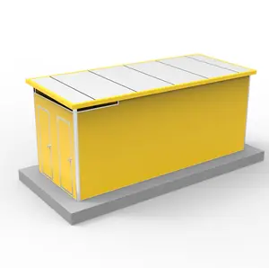Mtn Eps Sandwich Panel Geprefabriceerde Solar Kiosk Huis