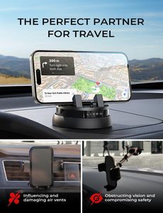 Soporte estable para teléfono móvil LISEN, base antideslizante de silicona, soporte universal para teléfono inteligente para el interior del coche o camión - Product Image 2