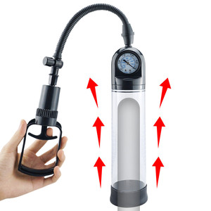 Großhandel männliche Kolben Typ Vakuumpumpe für Penis vergrößerung Sexspielzeug für Männer - Product Image 1