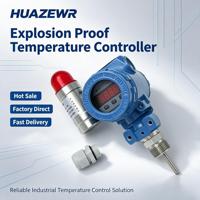 Controlador de Temperatura a Prueba de Explosiones con Salida de 4-20mA y Doble Relé para Control de Procesos Industriales, Directo de Fábrica