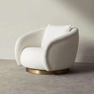 เก้าอี้โซฟาหรูหราสไตล์มินิมอลสำหรับล็อบบี้โรงแรม ห้องเจรจาสำนักงาน ห้องนอน และตกแต่งบ้าน - Product Image 2