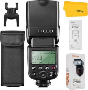 Fabrieksdirect Godox TT600 2.4G draadloze flitser Speedlite Master/Slave flitser met ingebouwd triggersysteem compatibel - Product Image 1