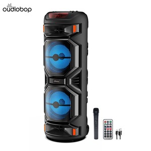 Altavoz de Karaoke Inalámbrico Modelo Emblemático de Proveedor Confiable, Sistema de Audio <span class=keywords><strong>Doble</strong></span> de 8 Pulgadas, BT 5.0, Conexión TWS para Fiestas al Aire Libre en el Patio Trasero - Product Image 1