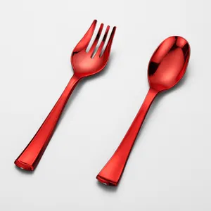 Disposable Cutlery Ps Plastic Spoon Fork Cutlery Set