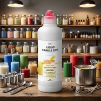 Colorant liquide à base d'huile pour bougies, 1 kg, pour l'industrie des bougies d'aromathérapie, cire de soja, cire de noix de coco, sûr, naturel, faible dose, inodore