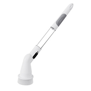 <b>Electric</b> multi-functional <b>cleaning</b> <b>brush</b>, long handle mopping <b>brush</b>, household extended telescopic rod, kitchen, bathroom, and - Product Image 3