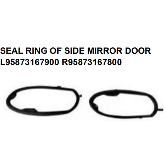OEM 95873167900/95873167800 FOR PORSCHE 958 CAYENNE 2011-2014 Auto Car SEAL RING OF SIDE MIRROR DOOR VICCSAUTO