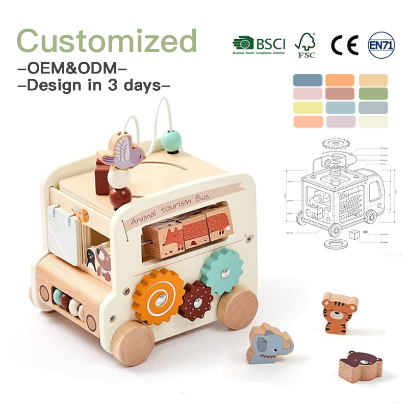 Pack De 4 Autobuses De Juguete De 7 Cm En Colores Brillantes – Coches De ABS Resistentes Para Niños Y Niñas