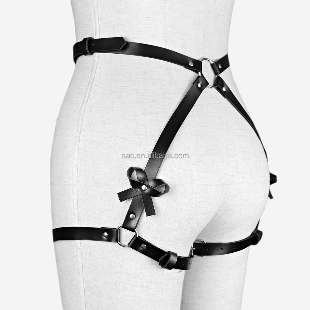 Sacknove 51157 - Fashionable Leather Butt Harness