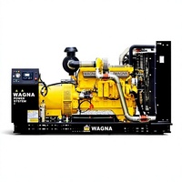 Generador Diésel Wagna de 280kw de Potencia Principal y 310kw de Potencia de Reserva, Tipo Abierto, Trifásico, Refrigerado por Agua, con Protección Contra Rayos
