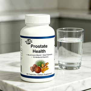 Vente en gros d'usine OEM Marque privée Vitamines à base de champignons et de plantes Capsules de Palmier Nain pour la santé de la prostate Suppléments pour la santé de la prostate masculine - Product Image 3