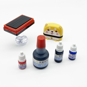 Recharge de timbre de vêtements sûrs non toxiques écologiques <span class=keywords><strong>tampon</strong></span> flash encre <span class=keywords><strong>tampon</strong></span> recharge encre - Product Image 3