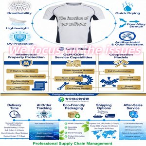 Chaquetas de Fútbol para Hombre LunarTech 100% Poliéster con Estampado por Transferencia de Calor, Cuello en V, Color Degradado, Elásticas, Impermeables y de Secado Rápido - Product Image 4