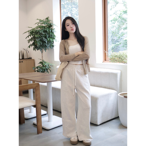 Pantalons Harem Streetwear d'été pour femmes, faible MOQ, nombreuses couleurs, taille élastique, étiquette personnalisée, usine vietnamienne, qualité supérieure - Product Image 3