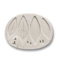 Arbre Feuilles Forêt Érable Tortue Retour Feuille Moule Fondant Moule Gâteau Décoration Outils Chocolat Gumpaste Moules Sugarcraft Cuisine