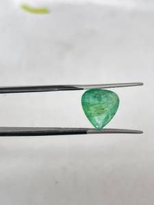 Piedra Preciosa Verde en Forma de Corazón de Más de 3 Quilates, Esmeralda Natural Facetada para Joyería - Product Image 3