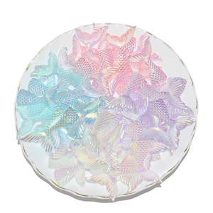 Luminous Mini Resin <b>Mermaid</b> Fish Tail Miniature Charm <b>Accessories</b> for DIY Jewelry Hair Clip Making Flatback Crafts Hairpin Decor - Product Image 2