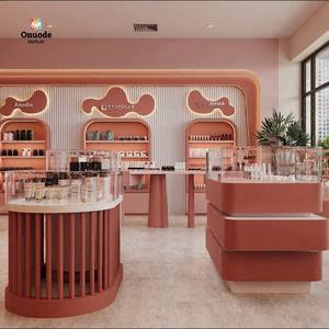 การออกแบบตกแต่งภายในร้านค้า |   ร้านน้ำหอมตกแต่งด้วยทองคำ |   ตู้โชว์สินค้าหรูหราและโซลูชั่นตกแต่งภายในครบวงจร - Product Image 3