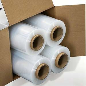 Rotolo di pellicola estensibile antistatica in LLDPE, morbida e ad alta elasticità, per macchine di imballaggio industriale, processo di colata amichevole per la macchina - Product Image 3