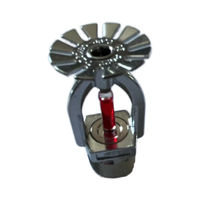 Tête de sprinkler verticale K80 1 2 pouces en laiton, buse d'incendie DN15, sprinkler de pulvérisation pour la protection incendie