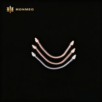 HONMEO Étiquettes métalliques personnalisées en alliage de zinc gravées avec logo de marque pour sacs, vêtements, jeans – Étiquettes OEM sur mesure