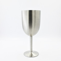 Gobelet à vin isotherme en acier inoxydable double paroi, 10 oz, moderne, fait main, personnalisable avec logo par sublimation