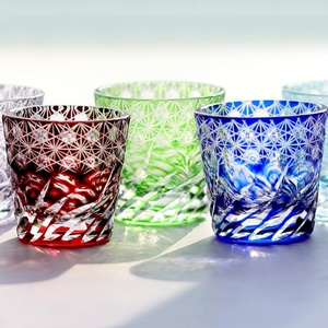 Style japonais 35 ml coupé à la main pour nettoyer le verre à liqueur vert pour whisky vodka, <span class=keywords><strong>tequila</strong></span> Soju Sake Guest Party Favors min Cup - Product Image 2