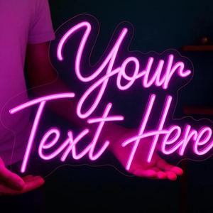 Enseignes néon LED personnalisées, corps en acrylique, télécommande gratuite, décoration personnalisée pour mariage, fête, hôtel, salle <span class=keywords><strong>de</strong></span> <span class=keywords><strong>jeux</strong></span>, enseignes néon colorées - Product Image 1