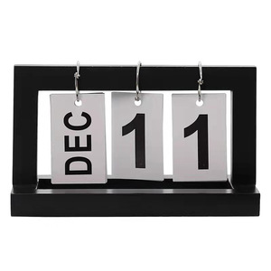 Modern Wooden Desk <b>Calendar</b> Nordic Style Minimalist Office Bedroom Decoration Small Ornament Lamination Printing - Product Image 4