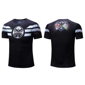 เสื้อยืดผู้ชายผ้าโพลีเอสเตอร์/คอตตอนถัก ระบายอากาศได้ดี เป็นมิตรกับสิ่งแวดล้อม พิมพ์ลายตามสั่ง - Product Image 5