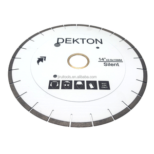2025 Neuestes Design Abendessen Dünne Diamant sägeblätter für Dekton 14 "16" Silent Core Schneid scheibe für Keramik porzellan fliesen - Product Image 1