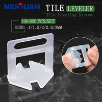 Kit de nivellement de carrelage NIUYUAN, prix d'usine, cale et clip d'espacement, 1,5 mm, 2 mm, 3 mm