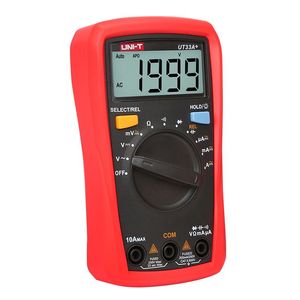 Multímetro Digital UNI-T UT33A+, Voltímetro de CA, Amperímetro, Ohmímetro, Medidor de Capacitancia, Pantalla LCD - Product Image 2